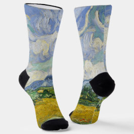 Vincent Van Gogh Campos De Trigo Com Cyprestes Art