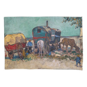 Vincent Van Gogh - Caravanas, Campo de Ciganos per