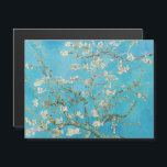 Vincent van Gogh - Cartão Magnético Amêndoa Blosso<br><div class="desc">Flor de amêndoa / Ramificações com Flor de Amêndoa - Vincent van Gogh,  Oil on Canvas,  1890</div>