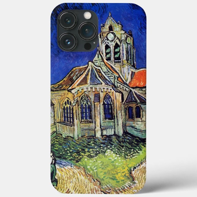 Vincent van Gogh é a Igreja em Auvers (Verso)