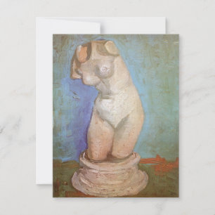 Vincent van Gogh - Estátua de Gesso Torso Feminino