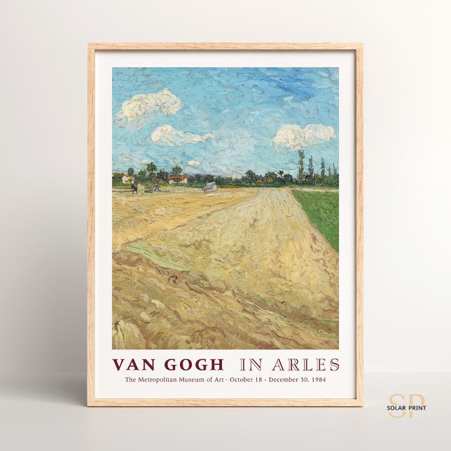 Vincent van Gogh Flautiu Fields Art Impressão Vint (Criador carregado)