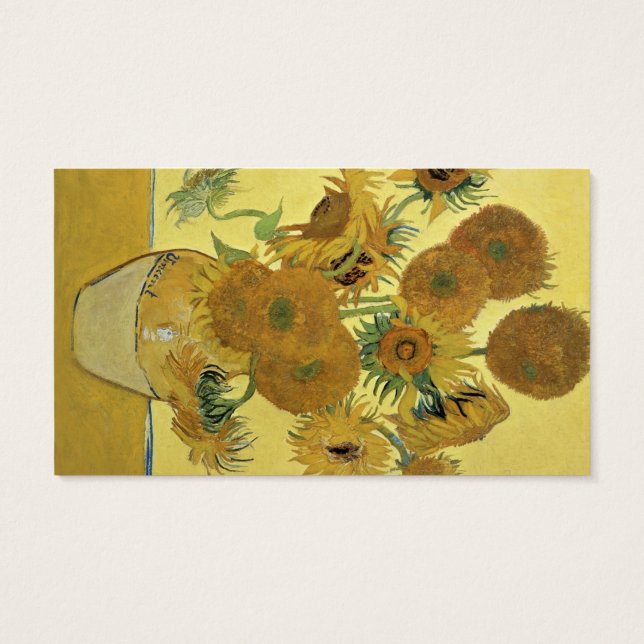 Vincent van Gogh | Girassóis, 1888 (Verso)
