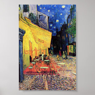 Vincent van Gogh - Impressão 'Café Terrace at Nigh