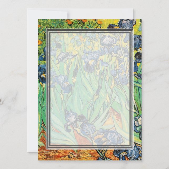 Vincent van Gogh,Irises (Frente)