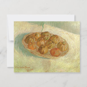 Vincent van Gogh - Natureza-morta Cesto de Maçãs