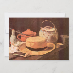 Vincent van Gogh - Natureza-Morta com Chapéu de Pa