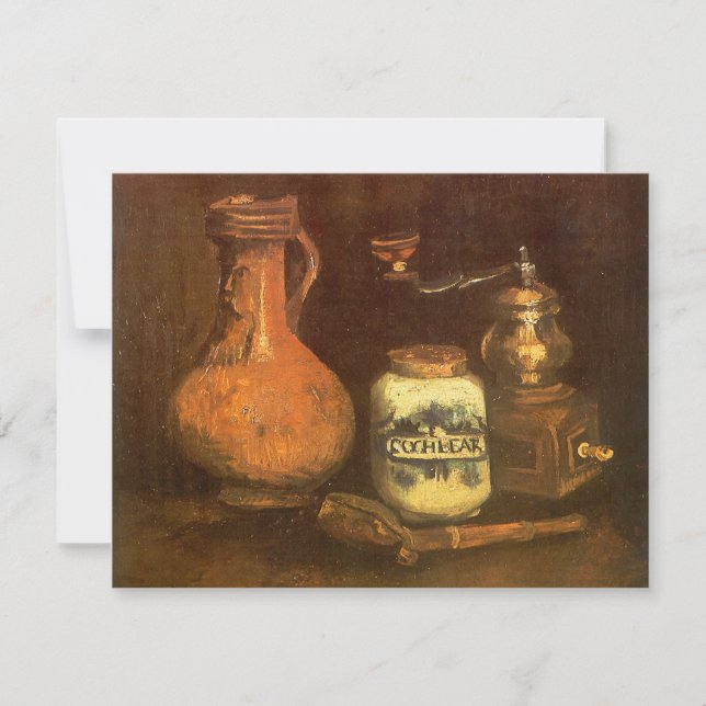 Vincent van Gogh - Natureza-Morta com Moedor de Ca (Frente)