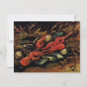 Vincent van Gogh - Natureza Morta Mexilhões e Cama