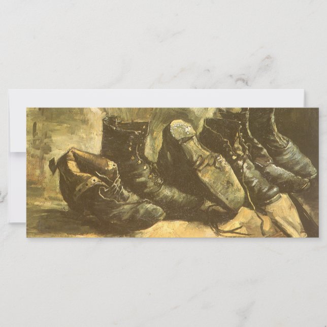 Vincent van Gogh - Natureza Morta Três Pares de Sa (Frente)