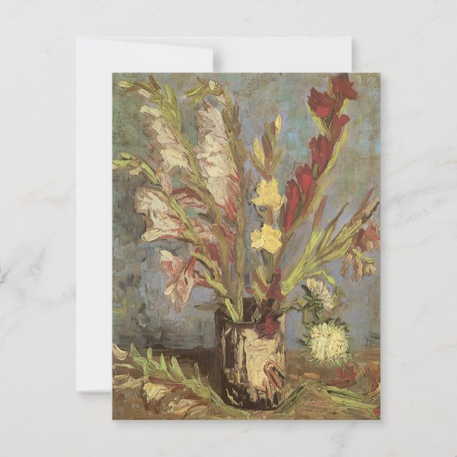 Vincent van Gogh - Natureza Morta Vaso com Gladiol (Frente)