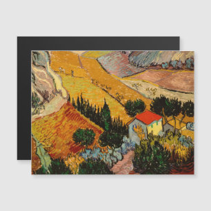 Vincent van Gogh - Paisagem, Casa e Lavrador