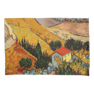 Vincent van Gogh - Paisagem, Casa e Plowman