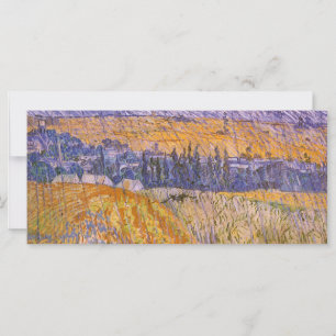 Vincent van Gogh - Paisagem em Auvers sob a Chuva