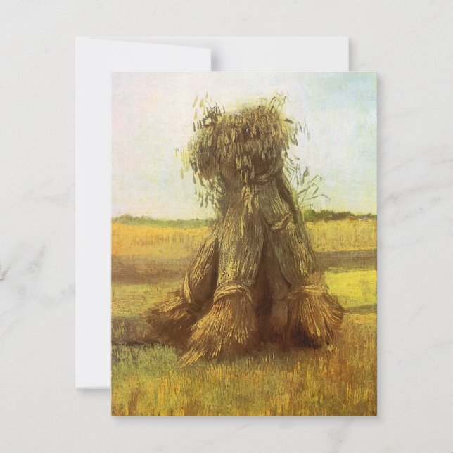 Vincent van Gogh - Pastas de trigo (Frente)