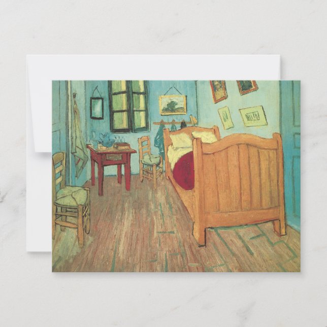Vincent van Gogh - Quarto de Vincent em Arles (Frente)