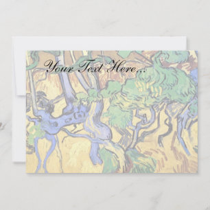 Vincent Van Gogh - Raízes e Troncos de Árvore Arte