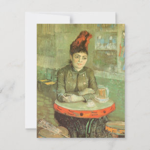 Vincent van Gogh - Retrato de Agostina Segatori