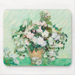 VINCENT VAN GOGH "ROSAS" MOUSE PAD