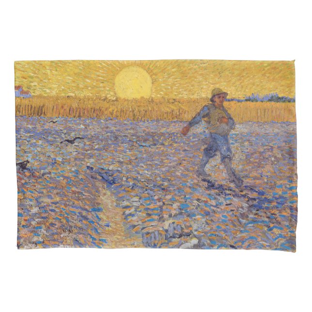 Vincent van Gogh - Sower with Setting Sun (Frente)