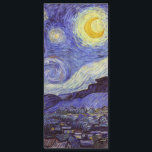 Vincent Van Gogh Starry Night Vintage Fine Art<br><div class="desc">Vincent van Gogh Starry Night Fine Art Painting Starry Night Starry Night é uma pintura do artista poste-impressionista holandês Vincent van Gogh. O céu azul à noite está cheio de nuvens, estrelas e uma lua crescente brilhante. A Noite Estrelada é a única noturna na série de visões da janela do...</div>