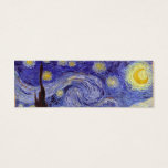 Vincent Van Gogh Starry Night Vintage Fine Art<br><div class="desc">Vincent van Gogh Starry Night Fine Art Painting Starry Night Starry Night é uma pintura do artista poste-impressionista holandês Vincent van Gogh. O céu azul à noite está cheio de nuvens, estrelas e uma lua crescente brilhante. A Noite Estrelada é a única noturna na série de visões da janela do...</div>