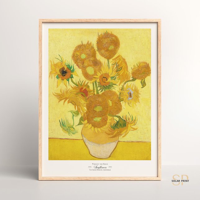 Vincent van Gogh Sunflower Arles Art Impressão Ret (Criador carregado)