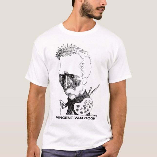 Vincent Van Gogh T-Shirt (Frente)