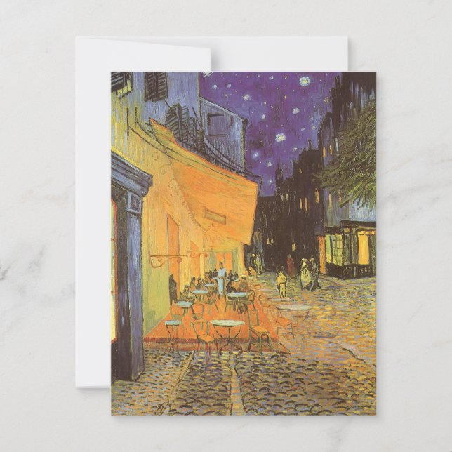 Vincent van Gogh - Terraço do Café à Noite (Frente)