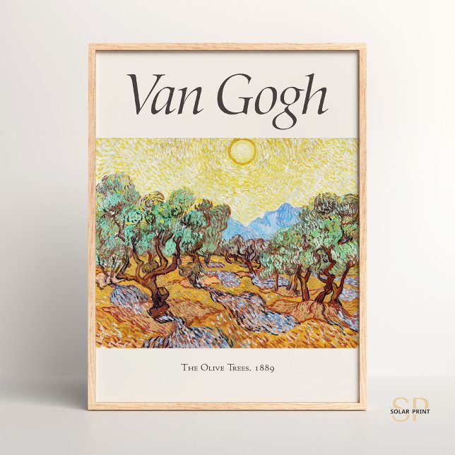 Vincent van Gogh The Olive Trees Art Impressão Vin (Criador carregado)