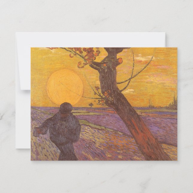 Vincent van Gogh - The Sower (Frente)