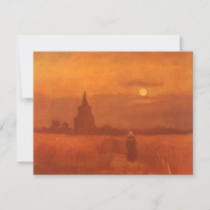 Vincent van Gogh - Torre Antiga nos Campos