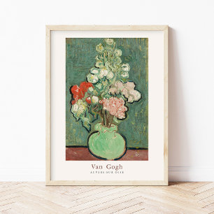 Vincent van Gogh Vase of Flowers Art Impressão Vin