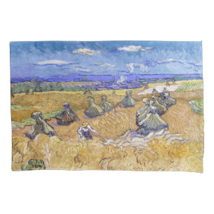 Vincent van Gogh - Wheat Stacks with Reapers