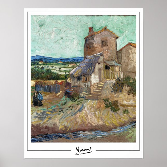Vincent Van Gogh Zedign Art Poster nº 1 (Frente)