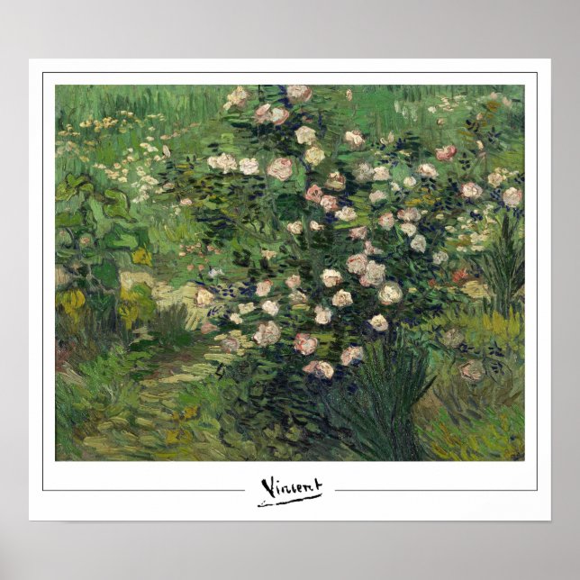 Vincent Van Gogh Zedign Art Poster nº 15-2 (Frente)