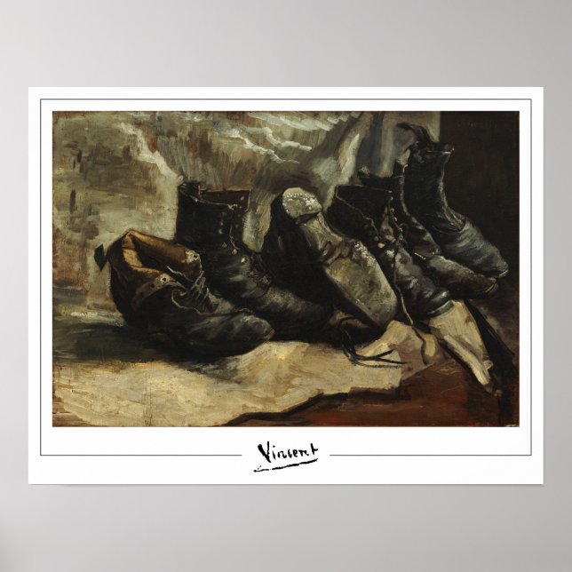 Vincent Van Gogh Zedign Art Poster nº 17 (Frente)