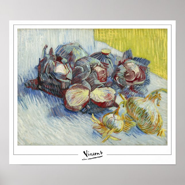 Vincent Van Gogh Zedign Art Poster nº 18-2 (Frente)