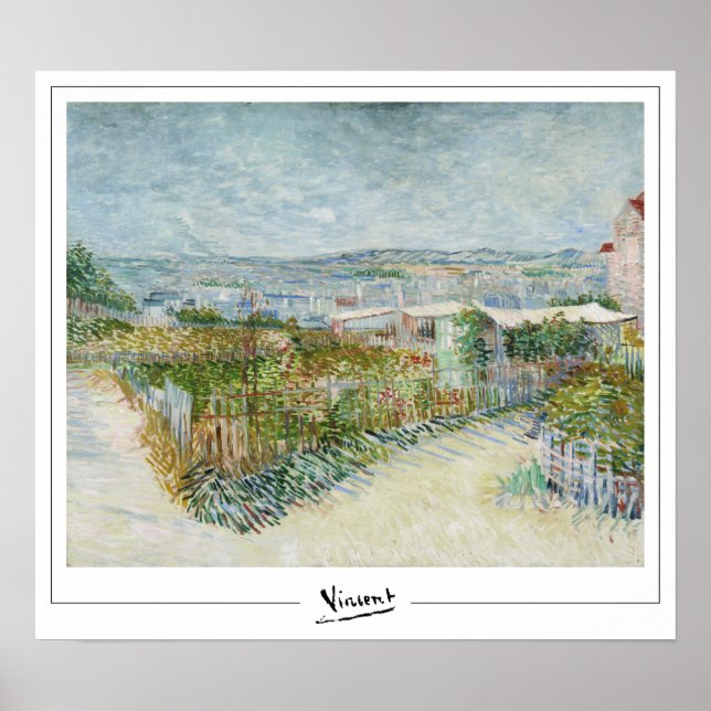 Vincent Van Gogh Zedign Art Poster nº 21-3 (Frente)