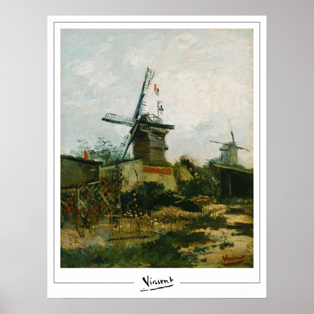 Vincent Van Gogh Zedign Art Poster nº 22 (Frente)