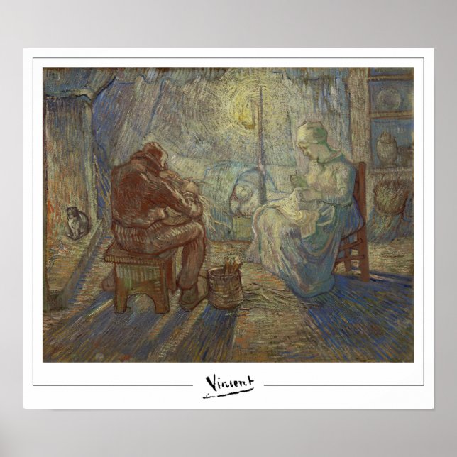 Vincent Van Gogh Zedign Art Poster nº 26-2 II (Frente)