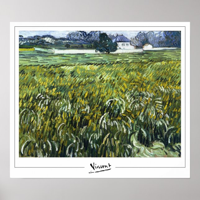 Vincent Van Gogh Zedign Art Poster nº 32 (Frente)