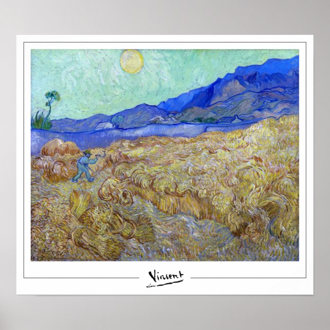 Vincent Van Gogh Zedign Art Poster nº 34-2 (Frente)