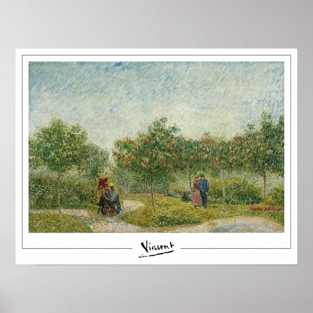 Vincent Van Gogh Zedign Art Poster nº 35-2 (Frente)