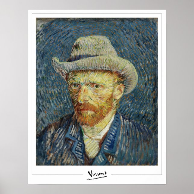 Vincent Van Gogh Zedign Art Poster nº 36 (Frente)
