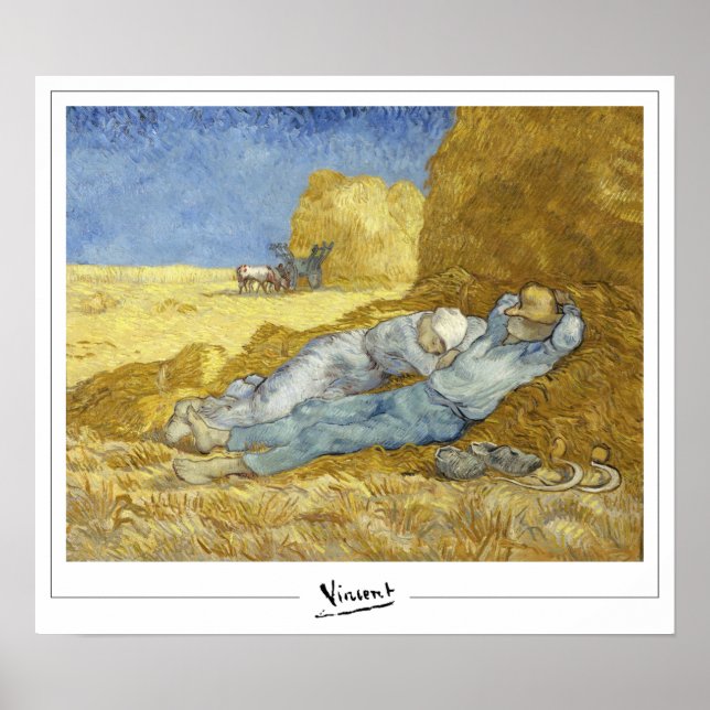Vincent Van Gogh Zedign Art Poster nº 38 (Frente)