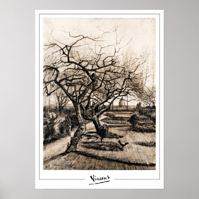 Vincent Van Gogh Zedign Art Poster nº 389 (Frente)