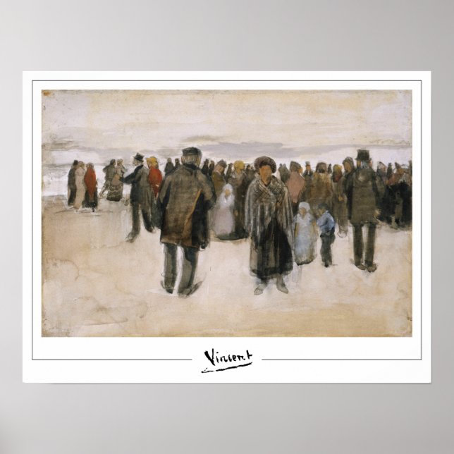 Vincent Van Gogh Zedign Art Poster nº 450-3 (Frente)