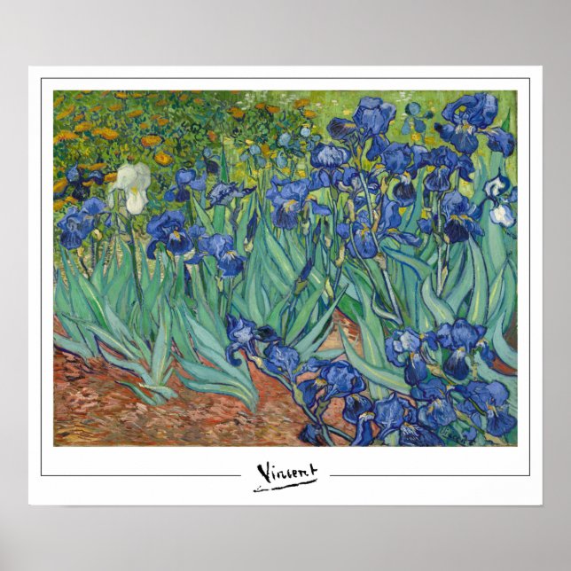 Vincent Van Gogh Zedign Art Poster nº 45-3 (Frente)