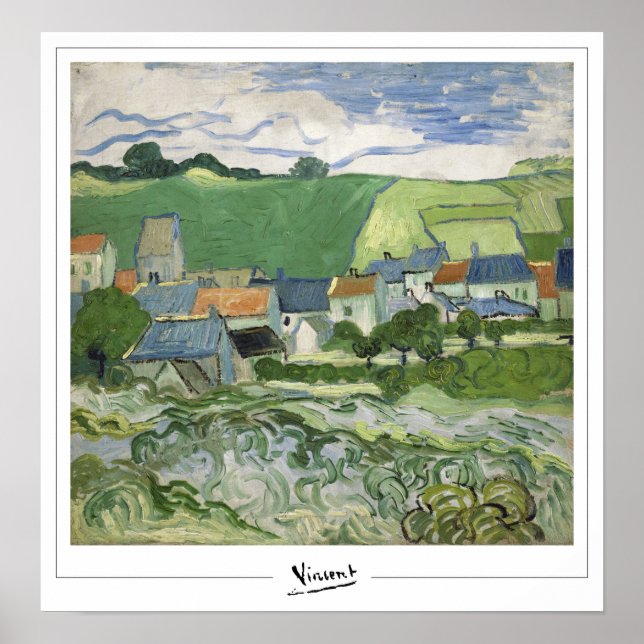 Vincent Van Gogh Zedign Art Poster nº 4-3 (Frente)